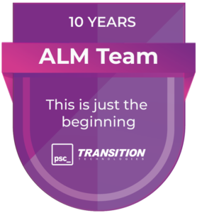 10 years of the ALM Team at TT PSC